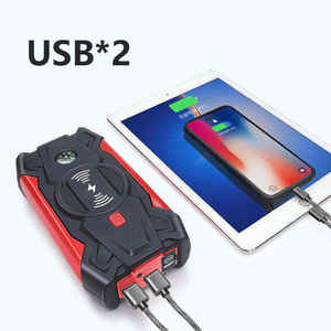 רכב נייד סוללה לקפוץ מתנע noco 39800mah 12v 24v 24v רכב מטען הסוללה המאיץ קפיצה מתנע עם משאבת אוויר - Product Image 6