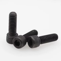 Harga Grosir Baut Kepala Bulat Hexagon Socket Berlapis Seng Kelas 8.8 Warna Hitam untuk Mesin Bordir
