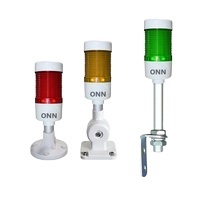 Tour de signalisation LED série ONN-M4, lumière empilable, tricolore, 12V, tour de signalisation CE/FCC, utilisée pour les machines CNC industrielles - Product Image 6