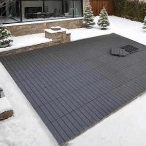 Dalles de sol extérieures en PP économiques, matériau plastique haute résistance, dalles de terrasse durables à faire soi-même pour l'extérieur - Product Image 5