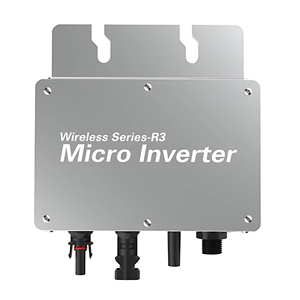 400W High Efficiency Aluminum Alloy <b>Sandblasted</b> Housing, IP65 Waterproof, 4-channel MPPT Control Micro Inverter - Product Image 1