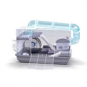 Jaula Transparente de Lujo para Hámster, Personalizable y al por Mayor, Jaulas Grandes para Hámster con Bandeja, Túneles y <span class=keywords><strong>Tubos</strong></span> - Product Image 1