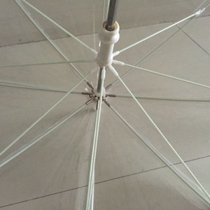 Dual <b>Umbrella</b> Sun <b>Umbrella</b> with LED PVC Transparent Straight Lighting for Landscape Pathway DIY Lighting Project - Product Image 2