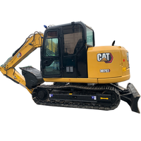 Lizhi Livraison Gratuite Mini-Excavatrice d'Occasion Caterpillar CAT307E2 7 Tonnes Moteur & Boîte de Vitesses Garantie 12 Mois 100% Original Japonais