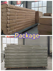 Pannello Sandwich <span class=keywords><strong>in</strong></span> Poliuretano <span class=keywords><strong>per</strong></span> Pareti con Rivestimento Metallico Effetto <span class=keywords><strong>Legno</strong></span> e Isolamento Termico - Product Image 6