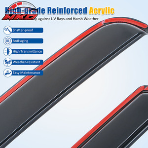 Viseras para Ventanas Laterales de Silverado Sierra 1500 2500 3500 Cabina Estándar 19-25, Protección para Ventanas de Puerta de Coche - Product Image 4