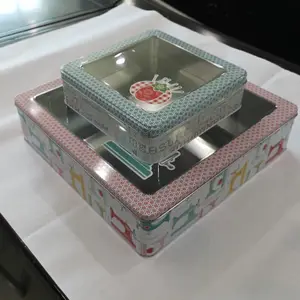 Big Size Square Gift Tin Box