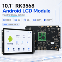 Panel LCD con Pantalla Táctil Capacitiva de Alto Rendimiento de 10.1 Pulgadas y 500nits, Placa Base RK3568 Compatible con Sistema Operativo Android/Linux TFT