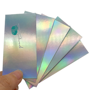 Tarjetas de Papel de Lujo Impresas y Recubiertas Personalizadas al por Mayor para Pequeñas Empresas, para Regalos y Prendas de Vestir - Product Image 2