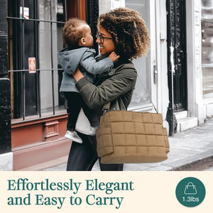 Bolsa de Pañales Acolchada, Bolsa de Mensajero para Bebé, Bolsa de Viaje con Cambiador, Bolsillos Aislados, Bolsa de Pañales Multifuncional Acolchada - Product Image 6