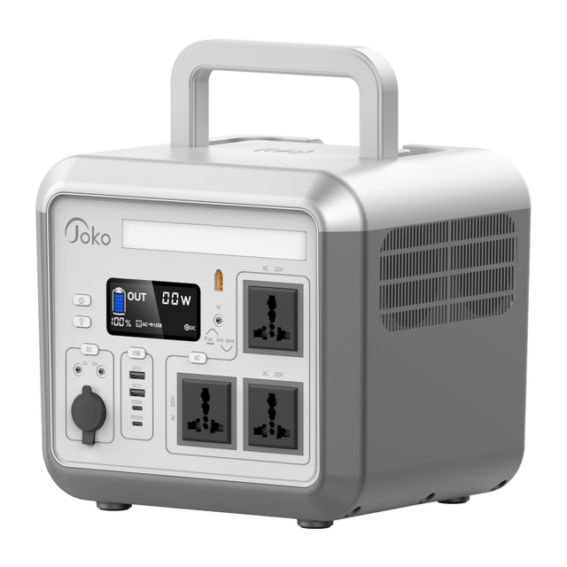 JOKO 2024 CE Certified Outdoor Power Station 360000mAh 1152WH High Capacity AC Portable Generator 1500W Energy Storage Inverter