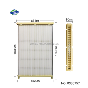 Được thực hiện bởi các nhà sản xuất Trung Quốc bán buôn bảng lọc bụi 0380757 giá cả cạnh tranh đảm bảo chất lượng - Product Image 2