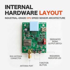 Sensor de Velocidad GPS de 10Hz, Localizador de Pulsos NCO de Precisión, Compatible con J1939 y NMEA2000, para Camiones Marítimos y Maquinaria Agrícola - Product Image 3