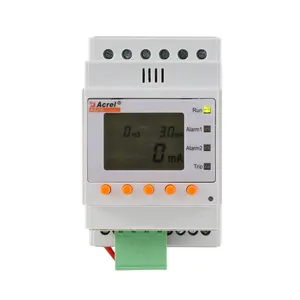 Acrel ASJ10L-LD1A Earth Leakage Relay LCD Display RS485 Modbus-RTU DIN rail 35mm Type A Residual Current Operated