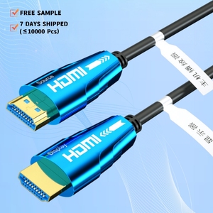 Câble <span class=keywords><strong>HDMI</strong></span> optique de qualité supérieure 10m 20m 50m 100m Câble <span class=keywords><strong>HDMI</strong></span> 4K Fibre optique 3D 60Hz pour décodeur, PS4/5, projecteur - Product Image 1