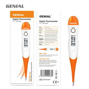 Ce được phê duyệt cơ thể bé Nhiệt kế kỹ thuật số Bút loại <span class=keywords><strong>LCD</strong></span> hiển thị điện nhựa cho lâm sàng Y tế sử dụng cho nách đo lường - Product Image 3