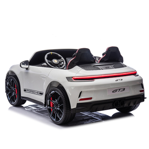 Auto de Juguete Porsche 911 GT3 Licenciado, Vehículo Eléctrico de 24V para Niños, con <span class=keywords><strong>Control</strong></span> Remoto, 2 Asientos, para que el Bebé Pueda Sentarse - Product Image 4