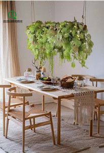 Guirlande de Palmier Tropical Monstera Artificielle en Plastique Tenture Murale Guirlande de Vigne <span class=keywords><strong>Lierre</strong></span> pour Toile de Fond de Mariage Arche Décoration Murale - Product Image 5