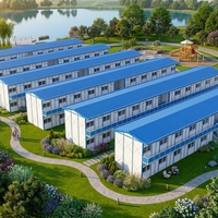 Maison préfabriquée à bas prix en Oman, construction modulaire