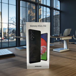 Smartphone Sam <span class=keywords><strong>A52s</strong></span> 5G LTE con Ricarica Rapida 100W, Sistema Operativo in Inglese, Android 13, Display OLED da 6,1 Pollici con Frequenza di Aggiornamento 90Hz - Product Image 1