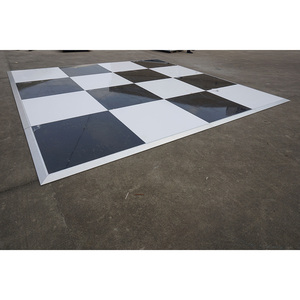 1x1m outdoor party dance floor portable glossy wood dance floor - Product Image 4