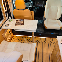 Bus Coach Caravane Camping-car Motif Bois Imperméable Plastique PVC Vinyle Bus Tapis de sol PVC Revêtement de sol pour Bus Trains Plancher en plastique