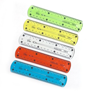 Reglas Rectas Flexibles de Plástico Transparente de 6 Pulgadas/15 cm, Reglas Blandas y Plegables, Resistentes a los Golpes, Aptas para la Escuela, el Hogar y la Oficina - Product Image 3