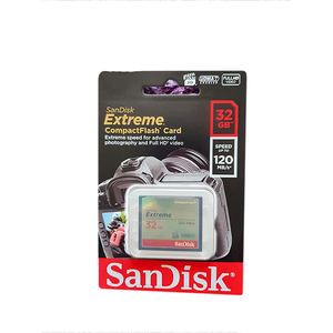For Sdcfxsb-032g-g46 Extreme Compactflash <b>Memory</b> <b>Card</b> Ean Code 619659 123680 Sdcfxsb-032g-g46 for Sandisk - Product Image 5