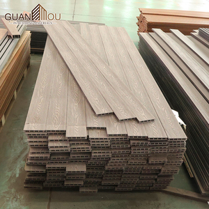 Thiết kế hiện đại chất lượng cao <span class=keywords><strong>WPC</strong></span> decking sàn gỗ rắn màu sắc tự nhiên cho ngoài trời Vườn phòng tắm nhà bếp dễ dàng bấm vào - Product Image 5