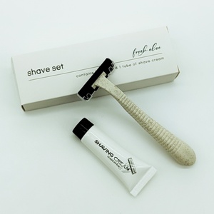 Set de Artículos de Aseo Desechables de Lujo Personalizados y Ecológicos para Hotel con Kits de Afeitado y Dental, Esenciales de Viaje Portátiles - Product Image 3