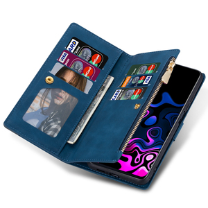 Sac de téléphone portable Anti-chute protéger étui cellulaire filles mode portefeuille en cuir Pu couverture de support à rabat pour <span class=keywords><strong>Samsung</strong></span> S23 S24 S25 Ultra - Product Image 3