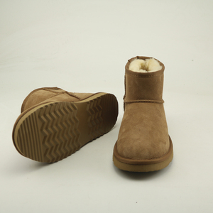 초콜릿 여성 사이드 모조 다이아몬드 부츠 - Product Image 3