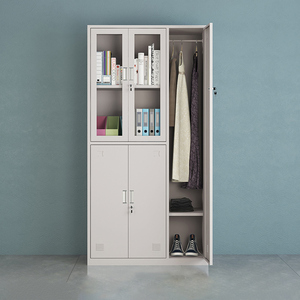 Armoire de classement de bureau moderne en acier de haute qualité, ignifuge, grande capacité de rangement, pour usage en cuisine - Product Image 1
