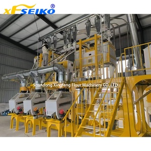 Impianto Completo di Macinazione del Mais 20-50TPD, Linea di Produzione Automatica di Farina, Macchina per Farina a Rulli per Zimbabwe, Zambia, Africa - Product Image 3