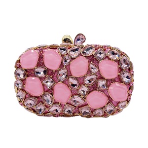 Luxury Crystal Clutch <b>Purse</b> for Women Sparkly Rhinestone Evening Bag Detachable Chain Handbag for Wedding Date Night - Product Image 3