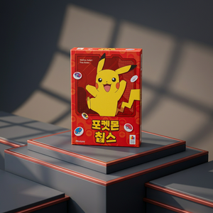 pokemon Chips Card <b>Game</b> Paper Korean Sealed Family Fun Tabletop Strategy Anime Kids Adult Educational <b>Travel</b> Collectible - Product Image 3