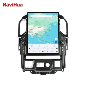 Navihua Car DVD Player GPS Navigation for Chevrolet Silverado GMC Sierra 2019-2021 Carplay Tesla Vertical Screen Multimedia Auto - Product Image 5