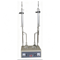 Testeur d'humidité du bitume et du pétrole brut ASTM D95 ASTM D4006, méthode de distillation, double unité de mesure de la teneur en eau