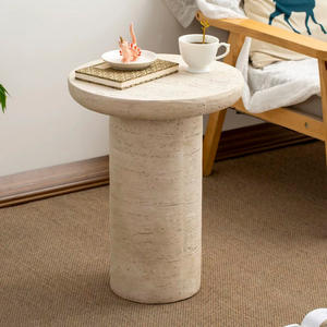 Table basse ronde de style nordique moderne pour la décoration de la maison, idéale pour le <span class=keywords><strong>salon</strong></span>, l'entrée, la <span class=keywords><strong>salle</strong></span> <span class=keywords><strong>à</strong></span> <span class=keywords><strong>manger</strong></span>, la chambre <span class=keywords><strong>à</strong></span> coucher - Product Image 1