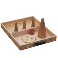 Planche en bois pour la rééducation post-AVC, entraînement de la fonction des doigts, équipement d'exercice pour hémiplégie avec insertion de bâtonnets