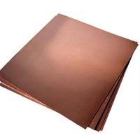 Inox Premium Production Taille personnalisée 10mm Épaisseur 2.35mm 99% Refroidissement liquide pur Taille personnalisée C1100 Plaque de cuivre"