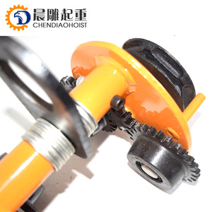 Chendiao Chất lượng cao tay đẩy kéo GCL loại hướng dẫn sử dụng xe đẩy <span class=keywords><strong>0.5t</strong></span> 1t 2t 3t 5t 10t 20t chùm đồng bằng hướng Xe đẩy cho hoist - Product Image 6