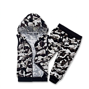 Traje Deportivo de Invierno para Hombre, Manga Larga, Ligero, para Correr y Trotar, Corte Ajustado, 100% Algodón, Precio al por Mayor - Product Image 1