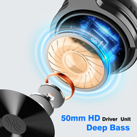 Headset nirkabel berkabel Model 5.2 1000 Mah headphone untuk penggunaan sehari-hari