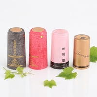 Capsules thermorétractables en PVC personnalisées populaires, anti-fuite, anti-poussière, de qualité alimentaire pour l'emballage du vin