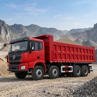 Camion benne d'occasion SHACMAN X3000 6x4 poids lourd avec moteur diesel Weichai Euro 2 pour le transport minier et de chantier
