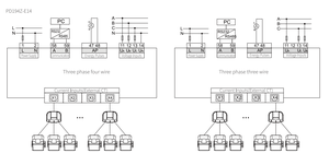 ซอฟต์แวร์พีซีฟรี โซลูชันตรวจสอบพลังงาน 3 เฟส หลายช่องสัญญาณ 4 ช่อง  RS485/RJ45  4DI/2RO เครื่องวิเคราะห์คุณภาพไฟฟ้าแบบดิจิตอล PD - Product Image 2