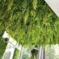 Plante Artificielle Verte de Haute Qualité NINI, Simulation de Plante Suspendue pour Plafond, Décoration Imperméable pour Restaurant, Café, Salle à Manger, Hôtel