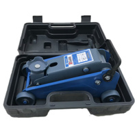 Portable Hot-vente Double pompe rouge électrique rapide 2 tonnes Mini voiture cric de sol hydraulique