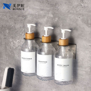 Support mural pour shampoing Minnie en acier inoxydable 304, sans perçage, pour rangement de salle de bain - Product Image 2